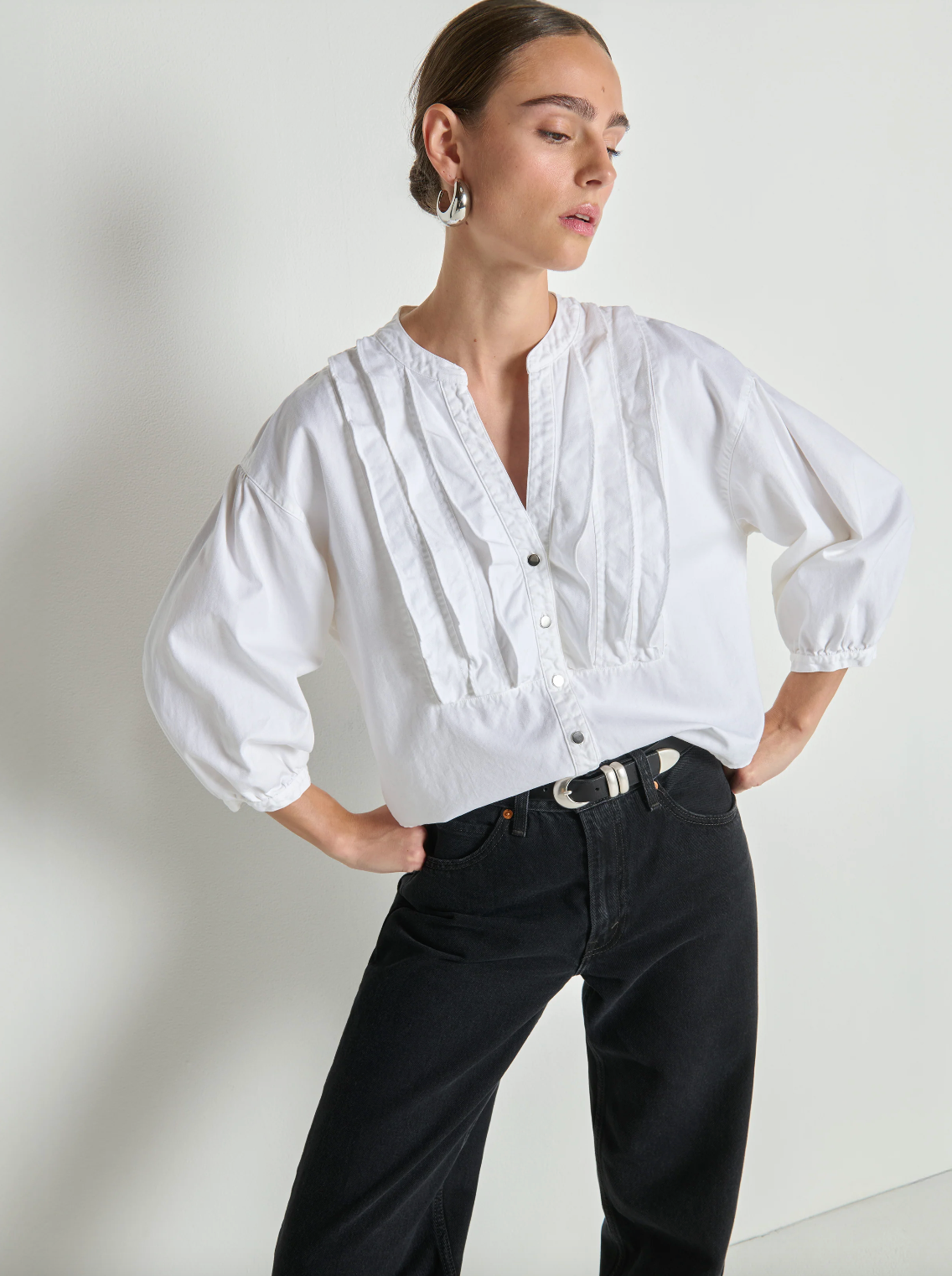 Amelia Ruffle Shirt