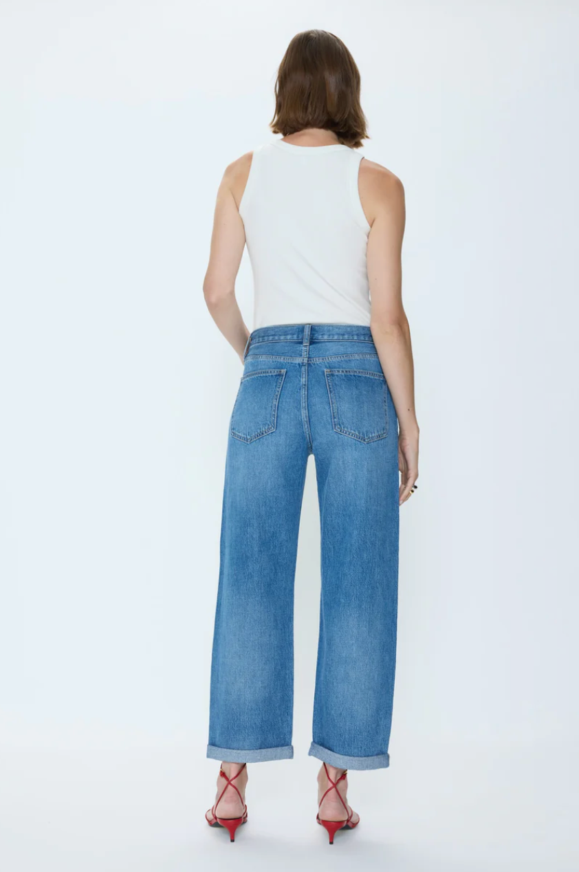 Donny Rolled Hem Boyfriend Jean