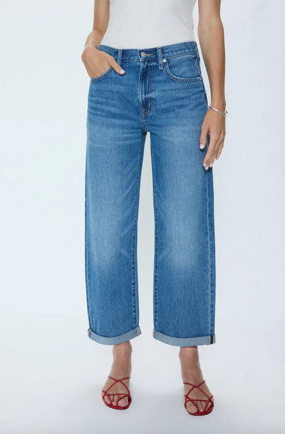 Donny Rolled Hem Boyfriend Jean