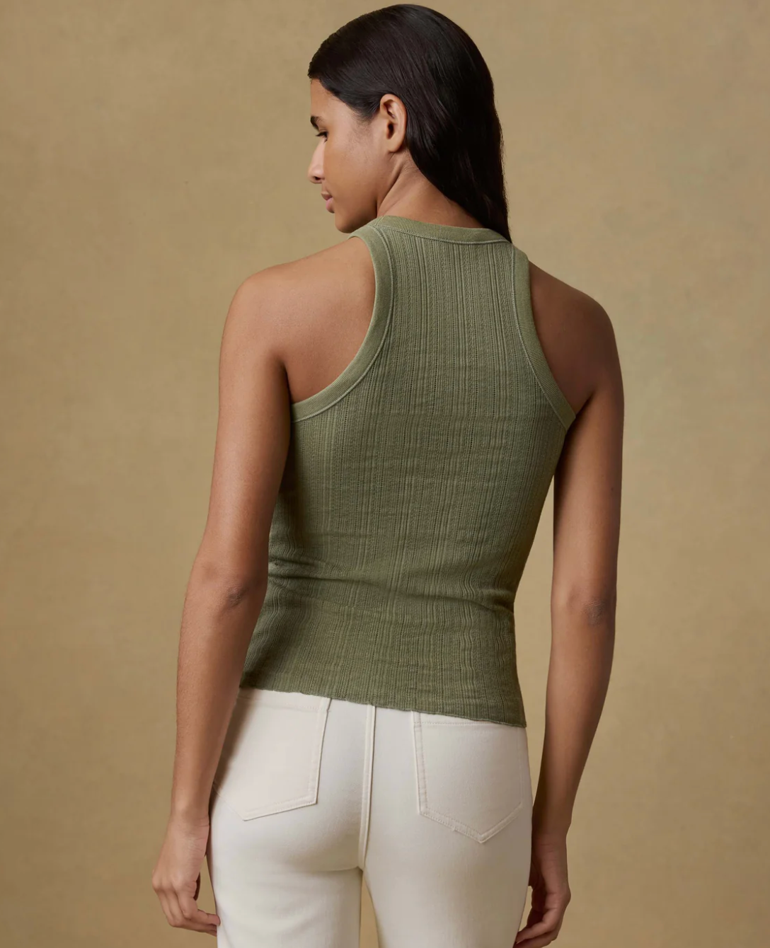 Paradise Pointelle Tank