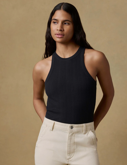 Paradise Pointelle Tank