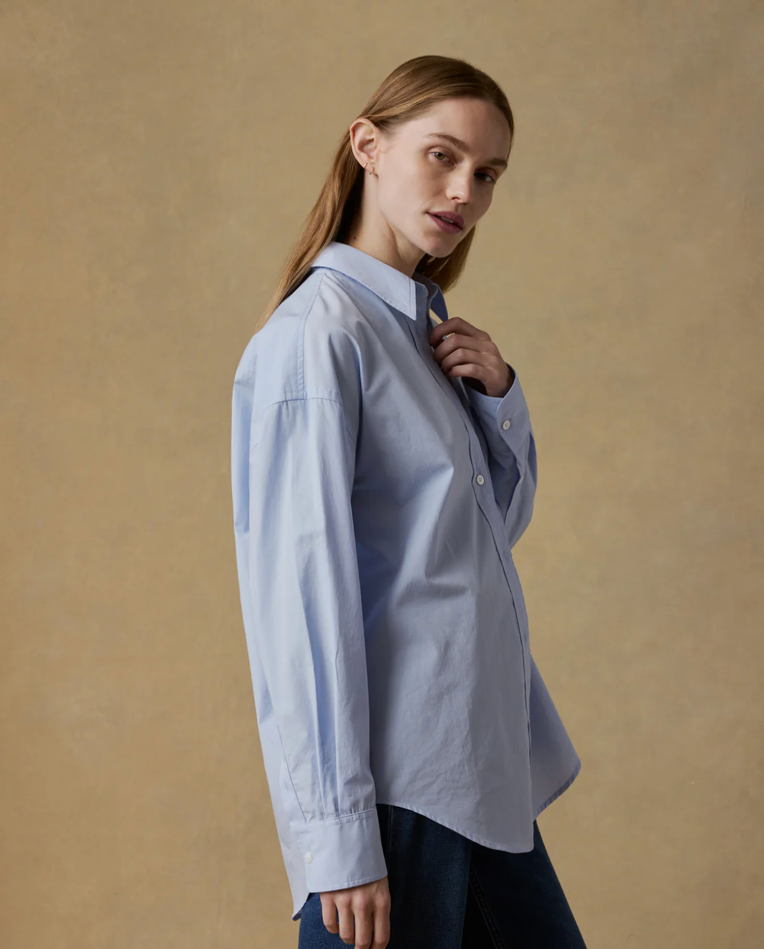 Coastal Poplin Relaxed Shirt