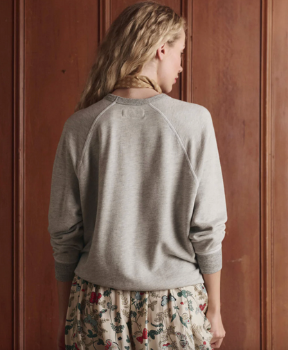 The College Sweatshirt with Rider Graphic