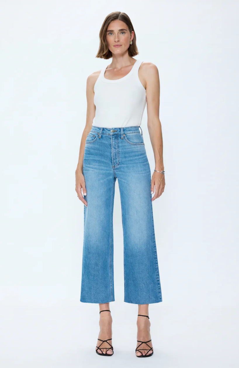 Lana Crop High Rise Ultra Wide Leg