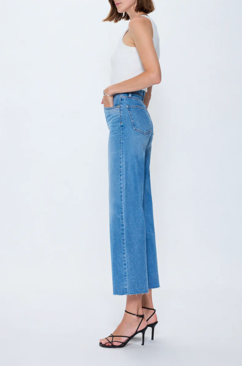 Lana Crop High Rise Ultra Wide Leg