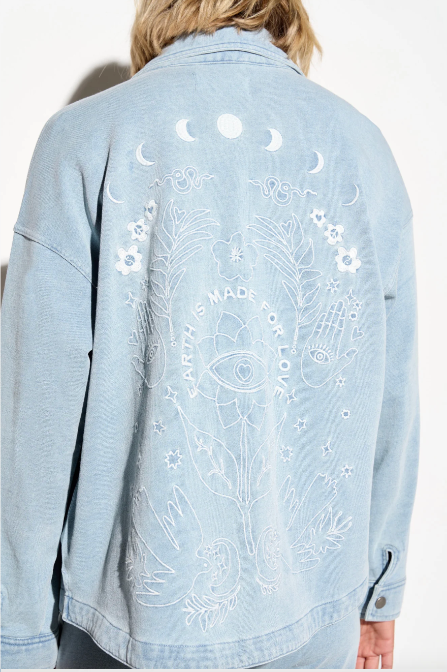Eye Bloom Sunny Button Down
