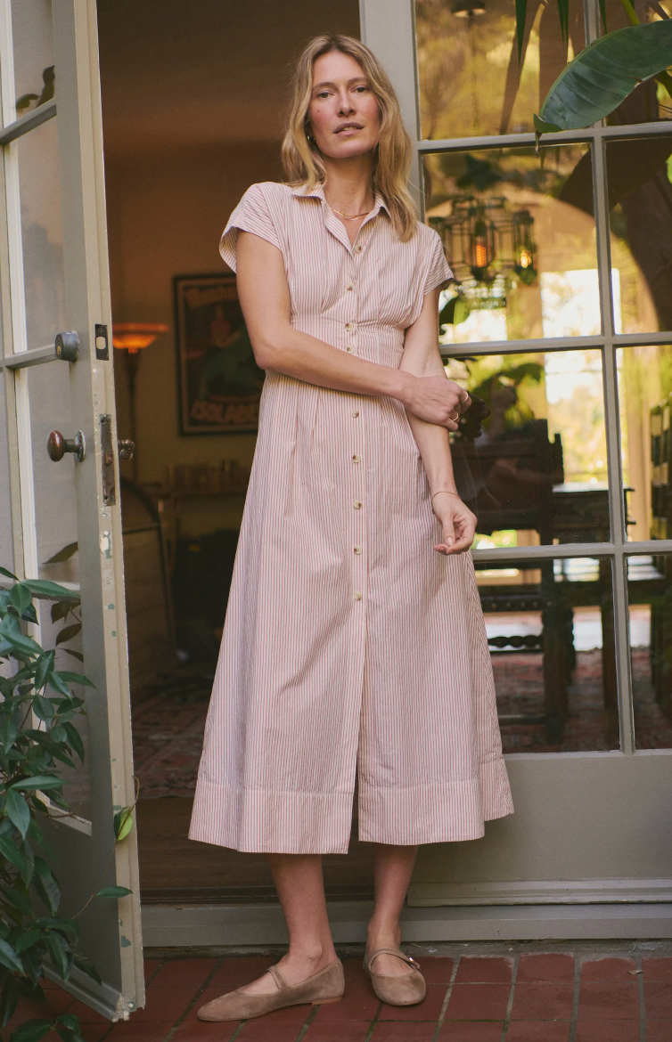 Arden Midi Shirt Dress