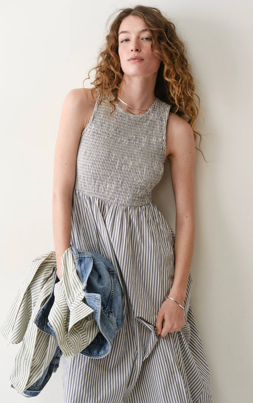 Darcy Poplin Smocked Dress