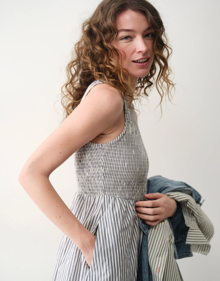 Darcy Poplin Smocked Dress