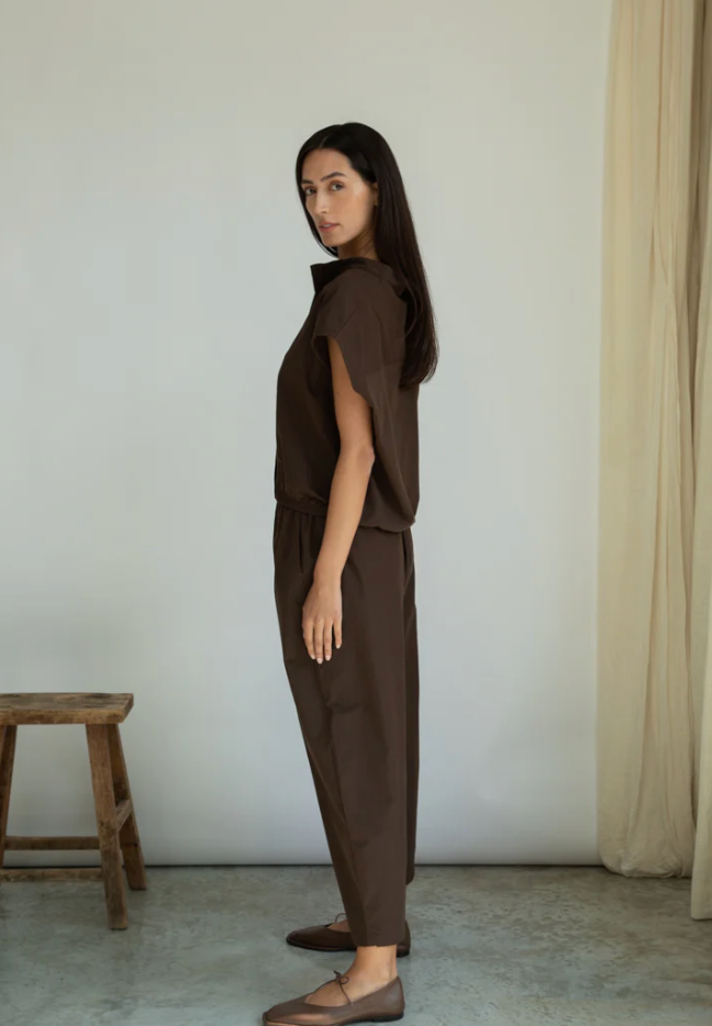 Cedar Organic Cotton Poplin Trouser