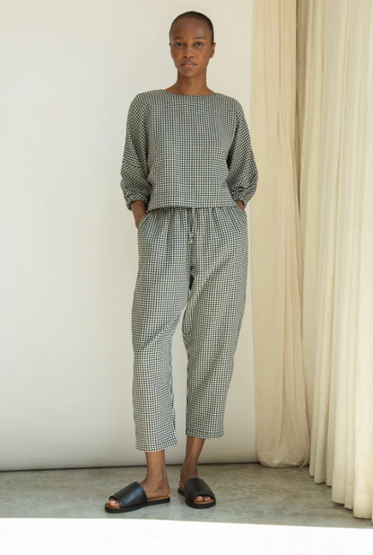 Cedar-Cay Organic Cotton Double Gauze Trouser