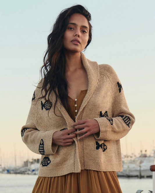 The Swimming Fish Lodge Cardigan