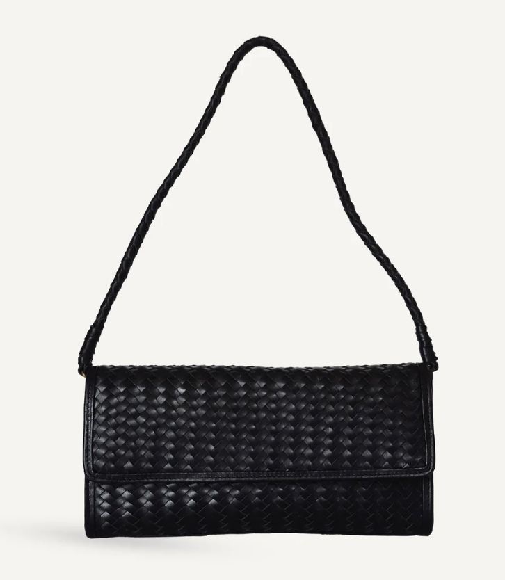 Arden Clutch Long Black