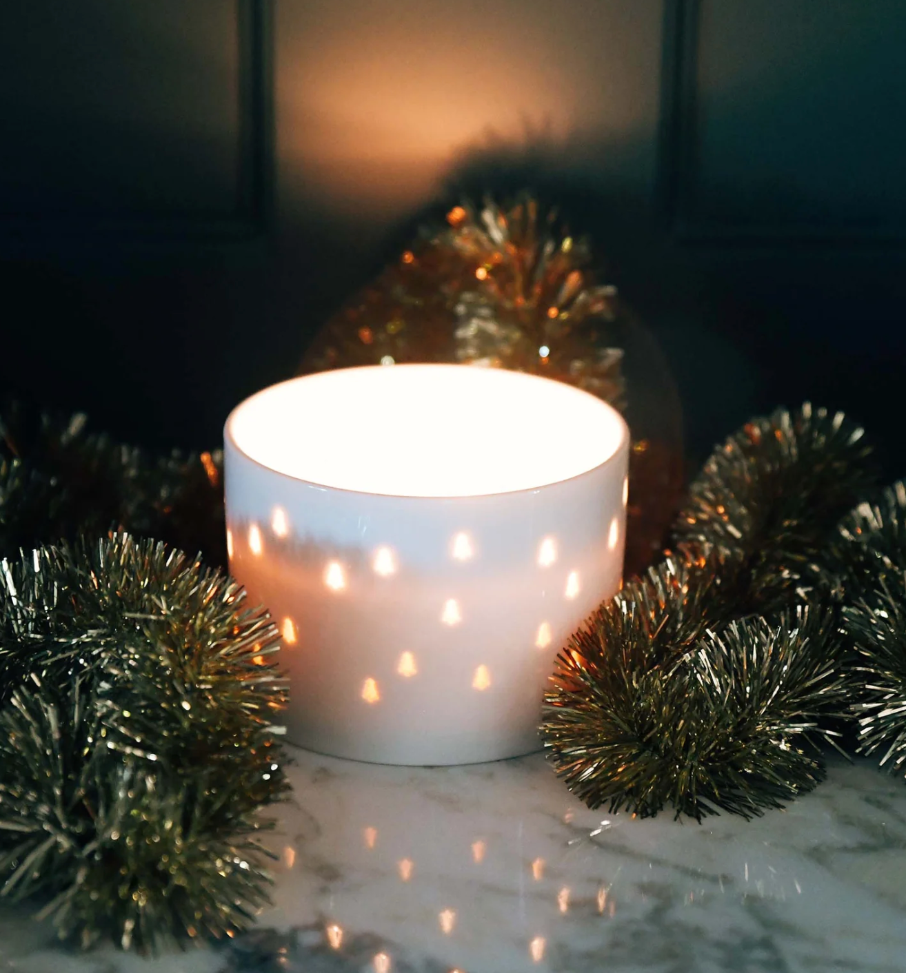 Twinkle Ceramic Candle