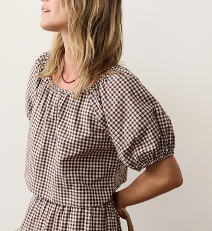 Marine Layer Women Tops Gia Poplin Blouse