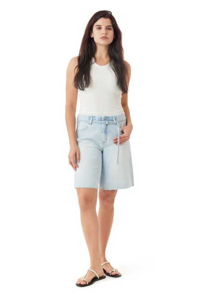 Habitual Brynn Bermuda Shorts in Glacier
