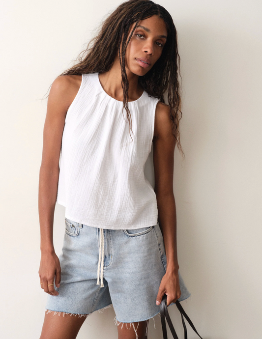 Marine Layer Serena High Neck Tank