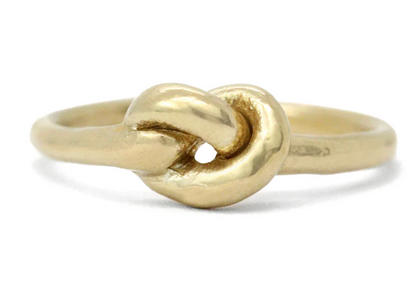 Amore Bronze Love Knot Ring