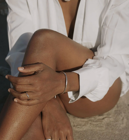 Siren Cuff Serling Silver Bracelet