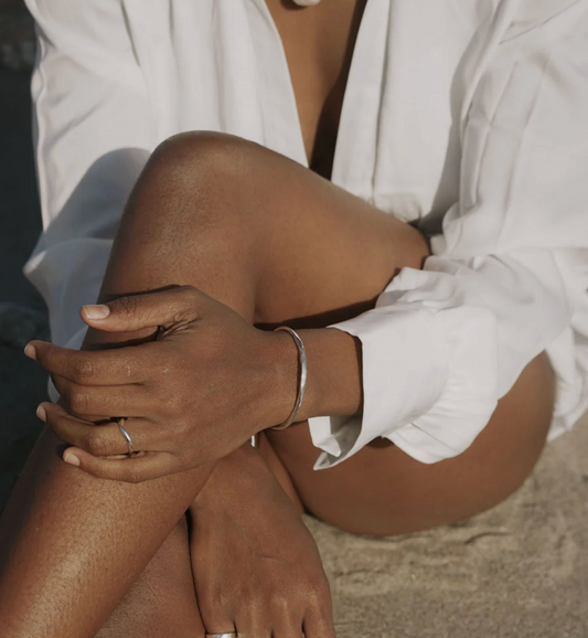 Siren Cuff Serling Silver Bracelet