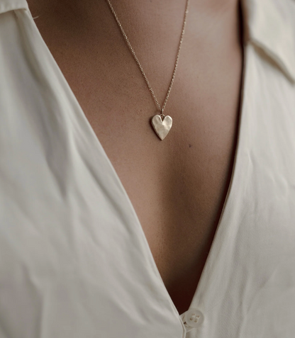Sweetheart Bronze Necklace