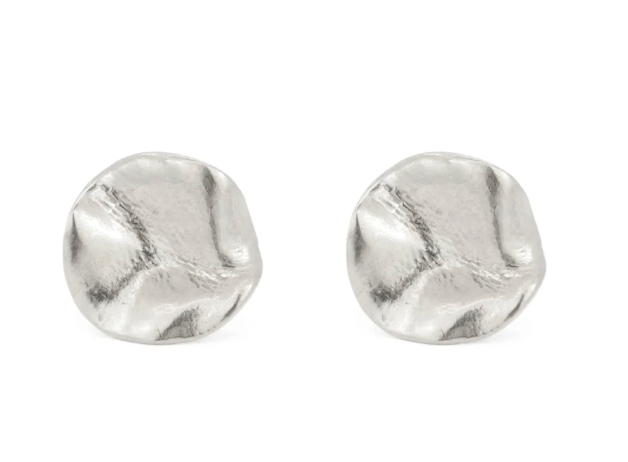 Vita Stud Silver Earrings