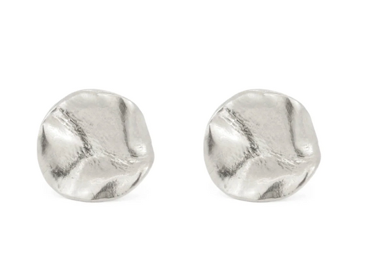 Vita Stud Silver Earrings