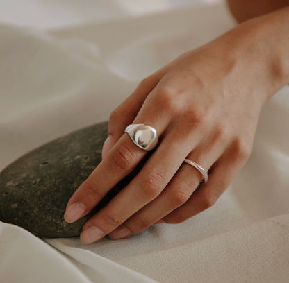 Cocoon Sterling Silver Ring