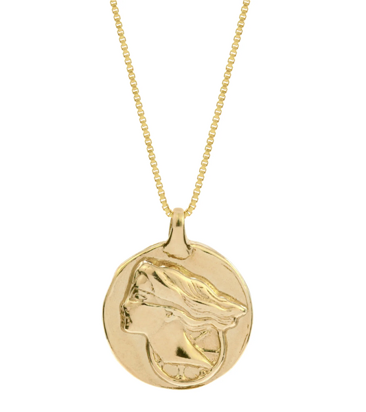 Fortuna Bronze Necklace