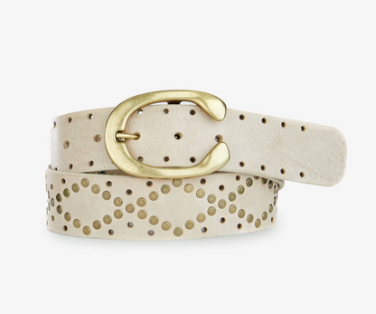 The Ferrera Gump Belt in Bone