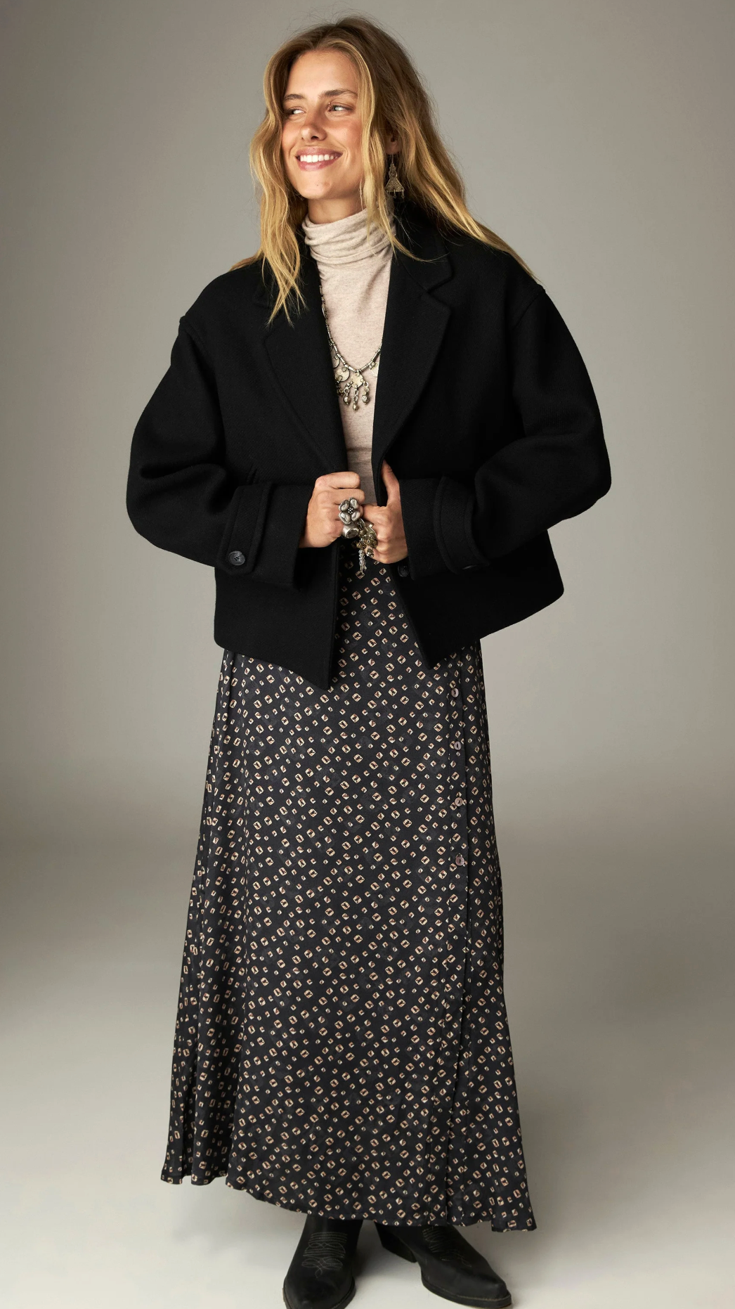 Maison Hotel Tana Skirt in Starry Night