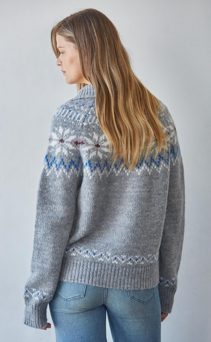 By Together Zip-Up Knit Cardigan