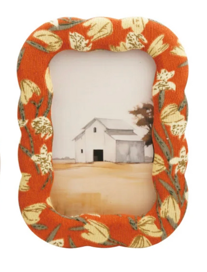 Floral Fabric Frames