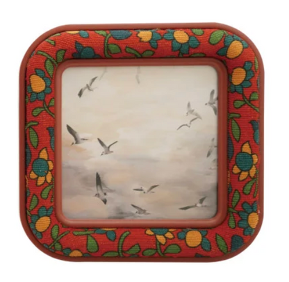 Floral Fabric Frames
