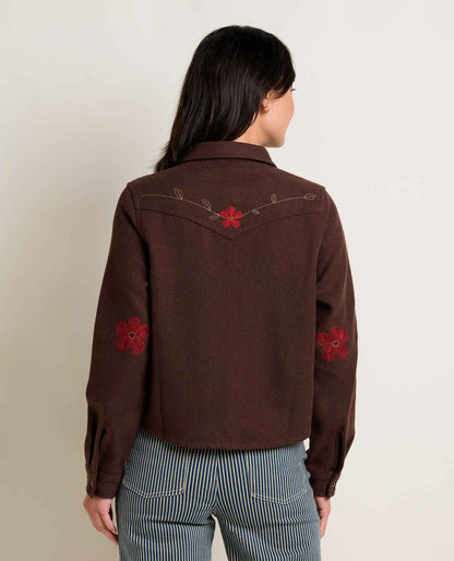 Western Embroidered Snap Front Shirt