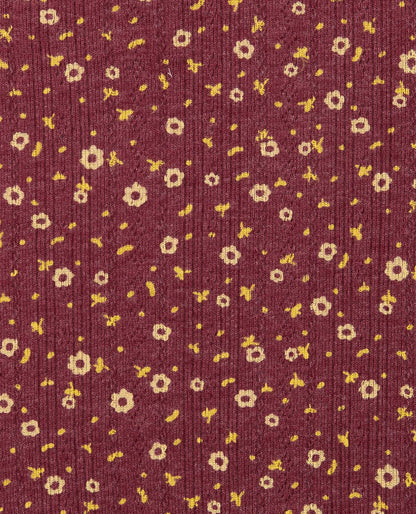 Foothill Pointelle Long Sleeve Crew