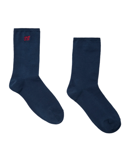 The Great Collegiate Monogrammed Trouser Sock