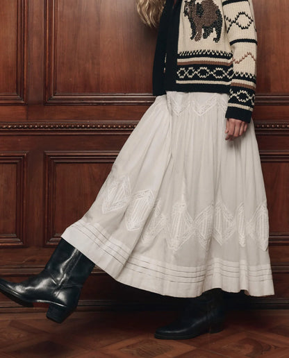 The Great Lattice Lace Victorian Skirt