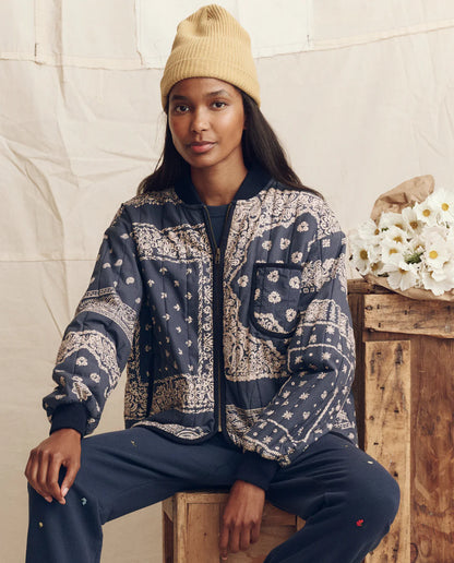 The Quilted Bomber Jacket