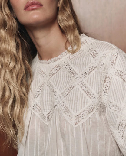 The Great Lattice Lace Victorian Top