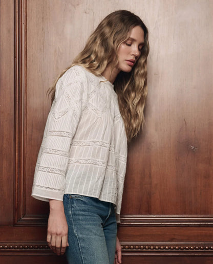 The Great Lattice Lace Victorian Top