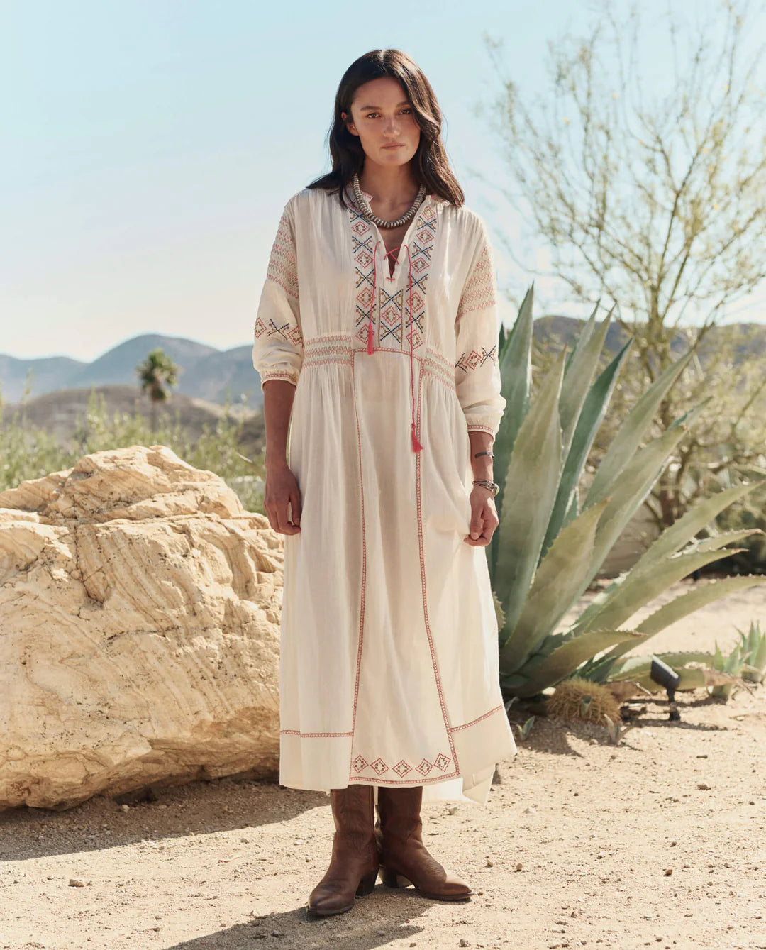 The Great. The Embroidered Locket Dress