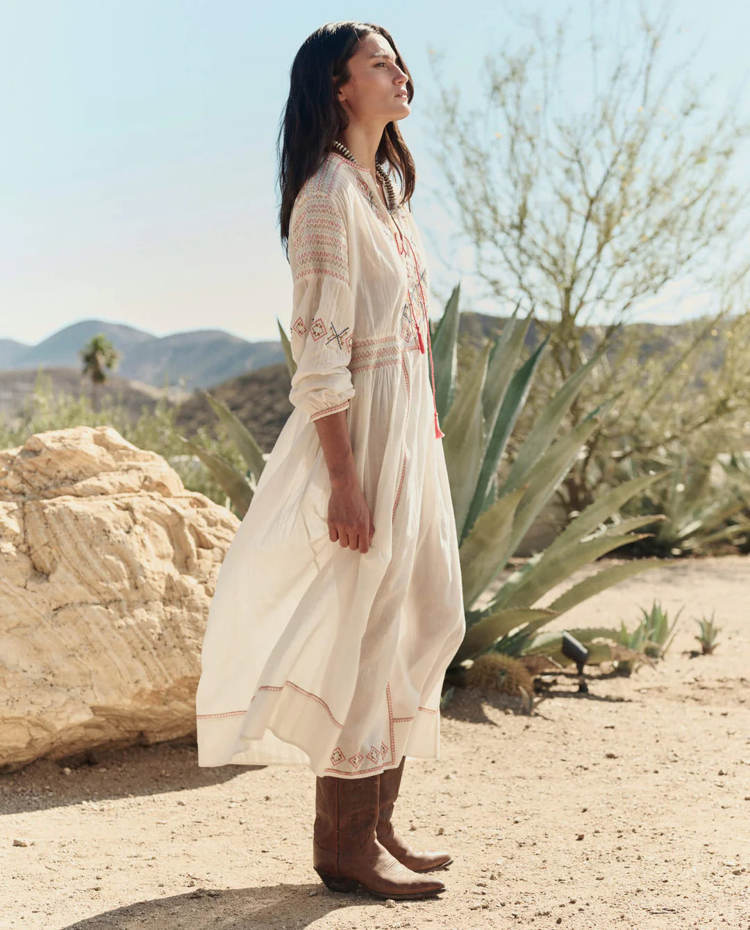 The Great. The Embroidered Locket Dress