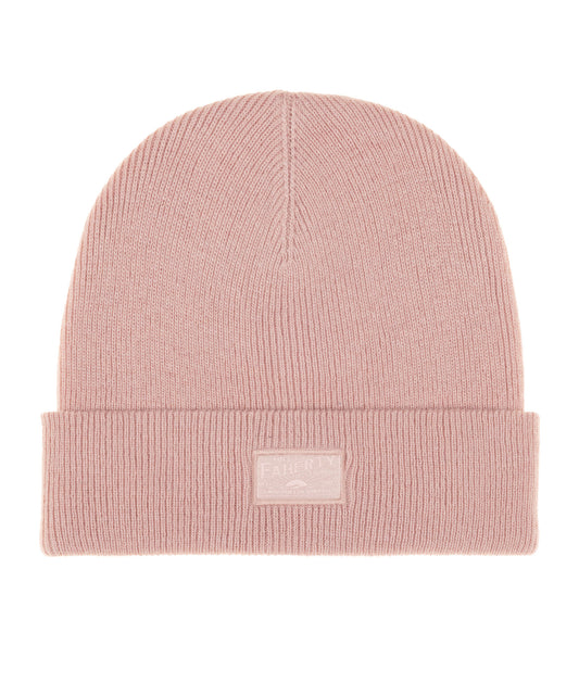 Faherty Essential Beanie - Misty Rose