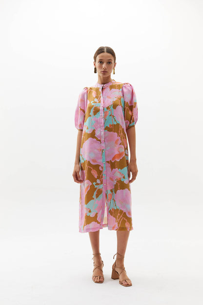 Bubble Dress in Aquarela