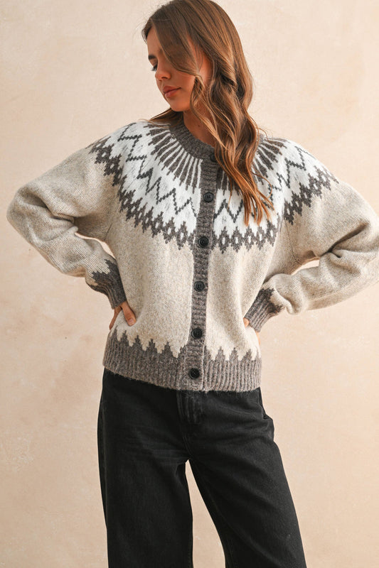 Fair Isle Cardigan