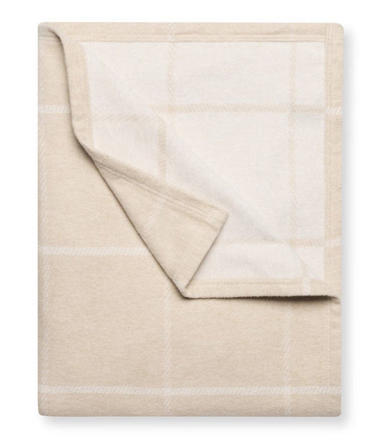 The Lightweight Blanket - Windowpane Wheat