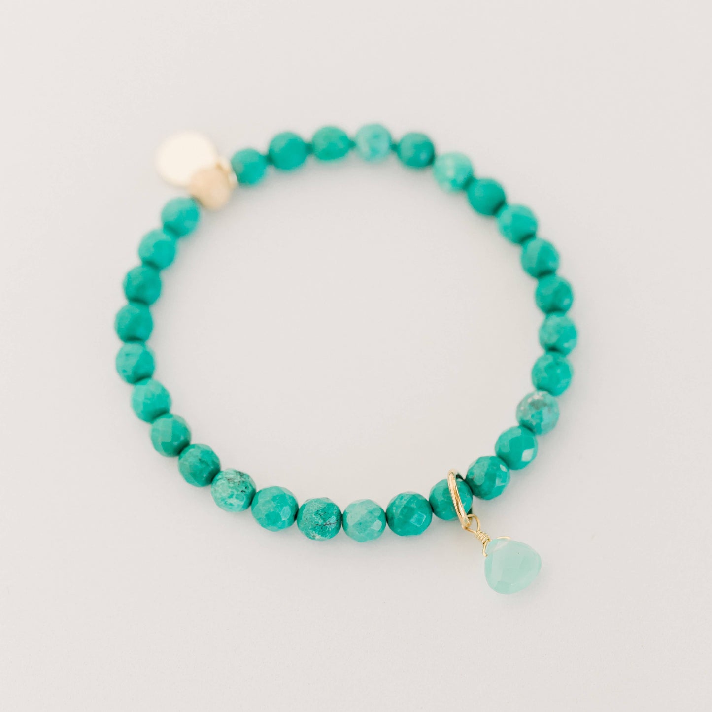 Royal Gemstone Bracelet Green Turquoise