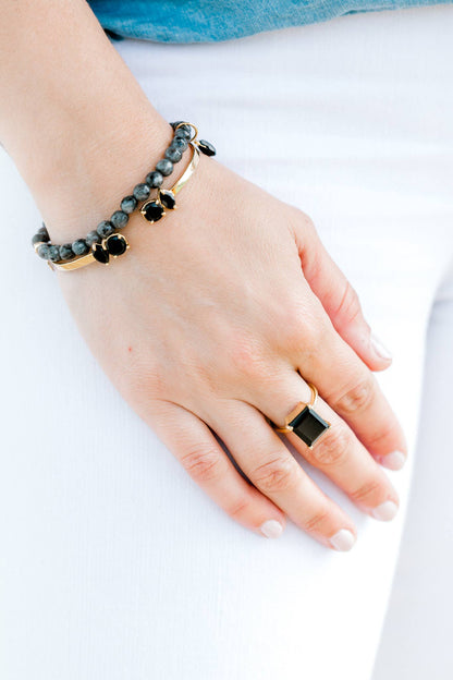 Royal Gemstone Bracelet Green Turquoise