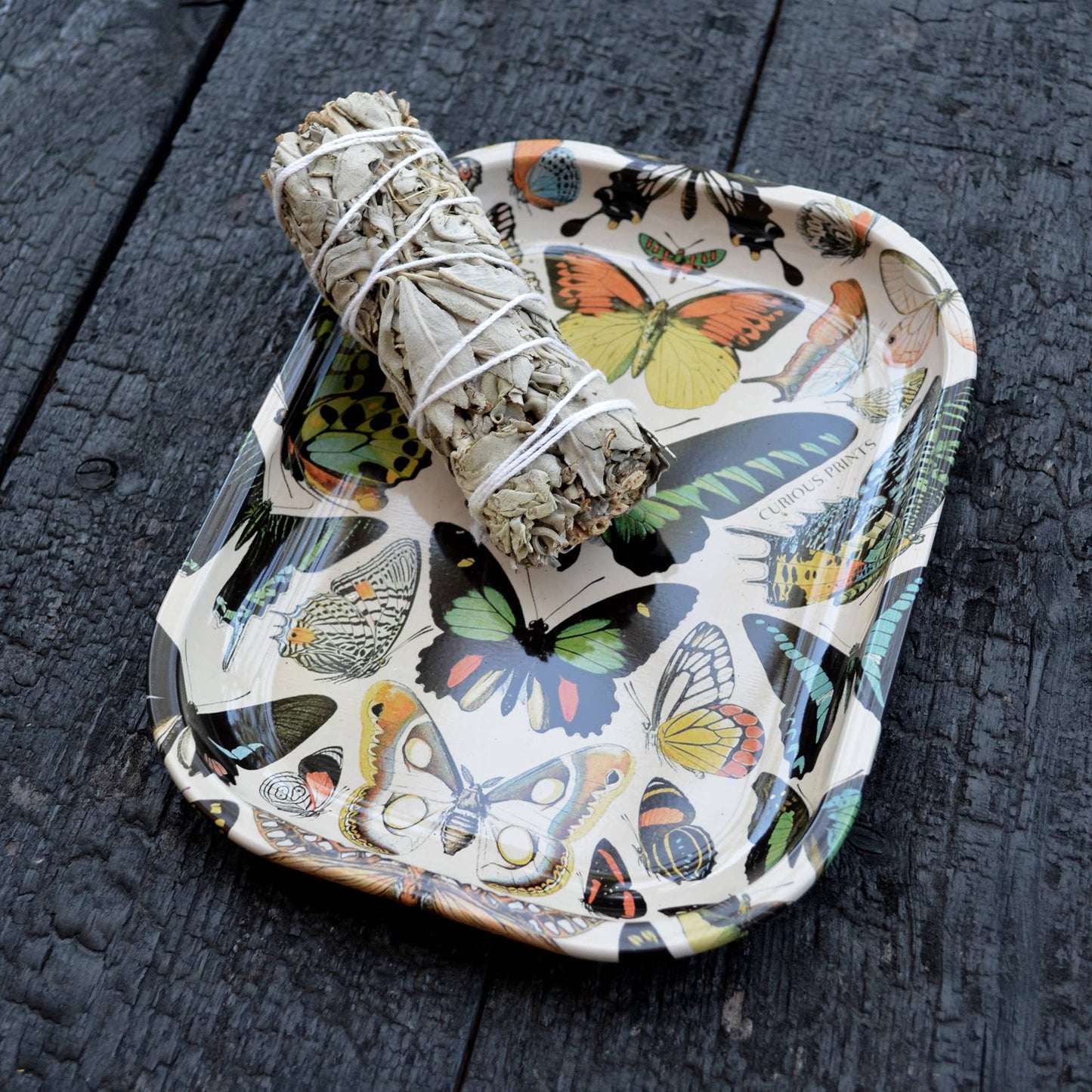Vintage Butterflies Dish